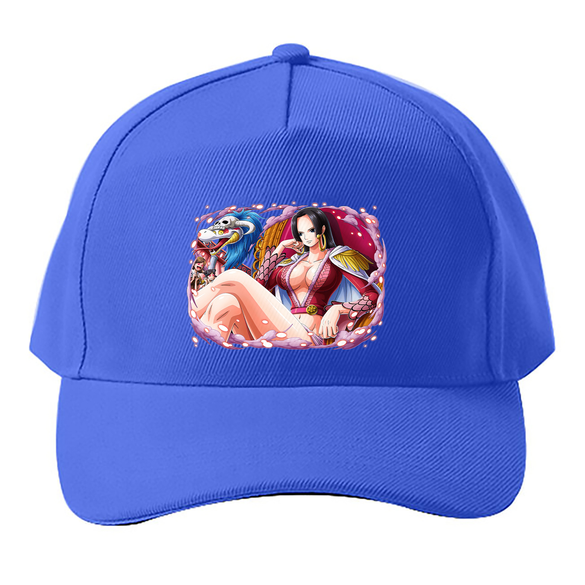 （画像用） ワンピース ボア・ハンコック ONE PIECE Boa·Hancock ベースボールキャップ 綿100％ 男女兼用 帽子 スポーツ